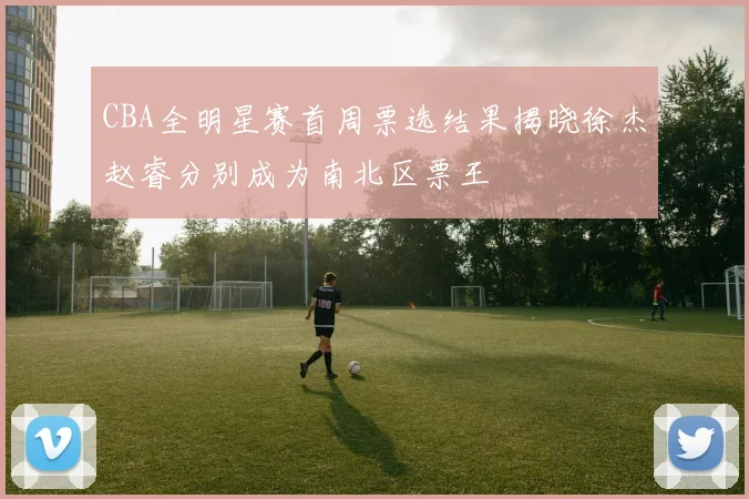 CBA全明星赛首周票选结果揭晓徐杰赵睿分别成为南北区票王